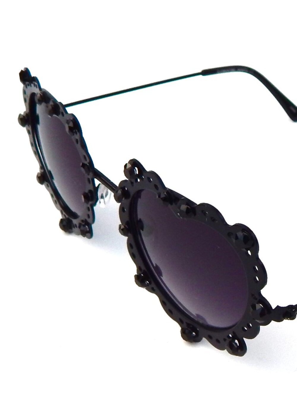 GASOLINE GLAMOUR LOVELACE MIDNIGHT HEART GLASSES 💗💗💗
